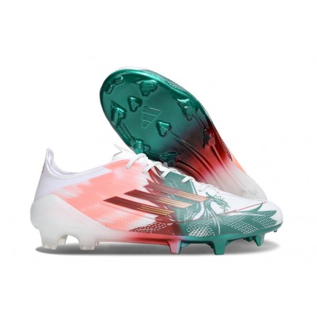 Botas de Futbol adidas F50 Elite FG Rosa Verde Rojo