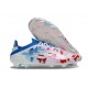 Botas de Futbol adidas F50 Elite FG Blanco Rosa Azul