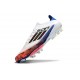 Adidas F50 Elite Laceless X Son FG Blanco Negro Rojo Vivo