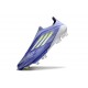 Zapatos Adidas F50+ Sin Cordones FG Violeta Tone Limón Lúcido Morado Rush