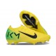 Nike Zoom Mercurial Vapor XVI Elite FG Mbappe Amarillo Verde