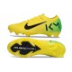 Nike Zoom Mercurial Vapor XVI Elite FG Mbappe Amarillo Verde