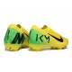 Nike Zoom Mercurial Vapor XVI Elite FG Mbappe Amarillo Verde