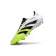 BOTINES adidas Predator Elite FG Ftwr Blanco Negro Limón Lúcido