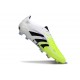 BOTINES adidas Predator Elite FG Ftwr Blanco Negro Limón Lúcido