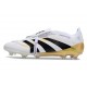 adidas Predator Elite Fold-over Tongue 25 FG Ftwr Blanco Dorado Met