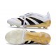 adidas Predator Elite Fold-over Tongue 25 FG Ftwr Blanco Dorado Met