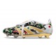 adidas Predator Elite Fold-over Tongue 25 FG Blanco Verde Negro Dorado