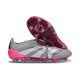 adidas Predator Elite Fold-over Tongue 25 FG Gris Blanco Rosa