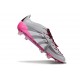 adidas Predator Elite Fold-over Tongue 25 FG Gris Blanco Rosa