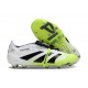 adidas Predator Elite Fold-over Tongue 25 FG Ftwr Blanco Negro Limón Lúcido