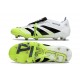 adidas Predator Elite Fold-over Tongue 25 FG Ftwr Blanco Negro Limón Lúcido