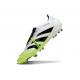 adidas Predator Elite Fold-over Tongue 25 FG Ftwr Blanco Negro Limón Lúcido