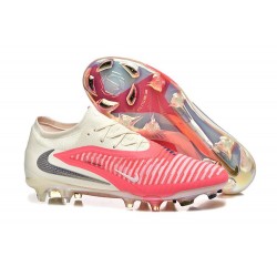 Botas Nike Phantom 6 Elite Low FG Rojo Beis Negro