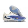Botas Nike Phantom 6 Elite Low FG Racer Azul Blanco Oscuro Obsidiana