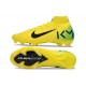 Nike Air Zoom Mercurial Superfly X Elite FG KM Amarillo Verde Negro