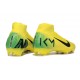 Nike Air Zoom Mercurial Superfly X Elite FG KM Amarillo Verde Negro