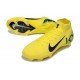 Nike Air Zoom Mercurial Superfly X Elite FG KM Amarillo Verde Negro