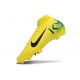 Nike Air Zoom Mercurial Superfly X Elite FG KM Amarillo Verde Negro