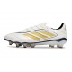 Bota de Futbol adidas Copa Pure III FG Blanco Met Dorado