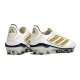 Bota de Futbol adidas Copa Pure III FG Blanco Met Dorado