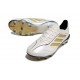 Bota de Futbol adidas Copa Pure III FG Blanco Met Dorado