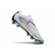Botas Nike Phantom 6 Elite Low FG Blanco Plateado Verde