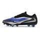 Botas Nike Phantom 6 Elite Low FG Azul Negro Plateada