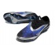Botas Nike Phantom 6 Elite Low FG Azul Negro Plateada