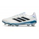 Bota de Futbol adidas Copa Pure III FG Blanco Negro Azul
