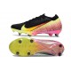 Botas Nike Mercurial Vapor XVI Elite SG-Pro Negro Amarillo Rosso Verde