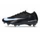 Botas Nike Mercurial Vapor XVI Elite SG-Pro Negro Hielo Azul