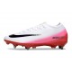 Botas Nike Mercurial Vapor XVI Elite SG-Pro Blanco Rojo Negro
