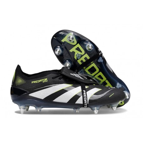 adidas Predator Elite Foldover Tongue Elite SG Negro Blanco Amarillo