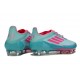 Botines de Futbol Adidas F50 Elite SG Pro Flash Agua Rosa Lúcido Lucid Cyan