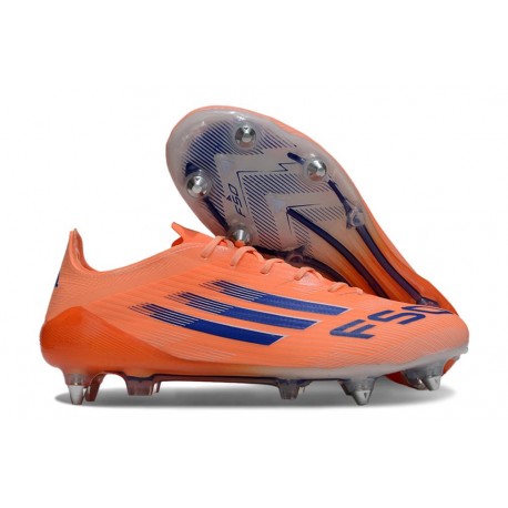 Botines de Futbol Adidas F50 Elite SG Pro Naranja Negro