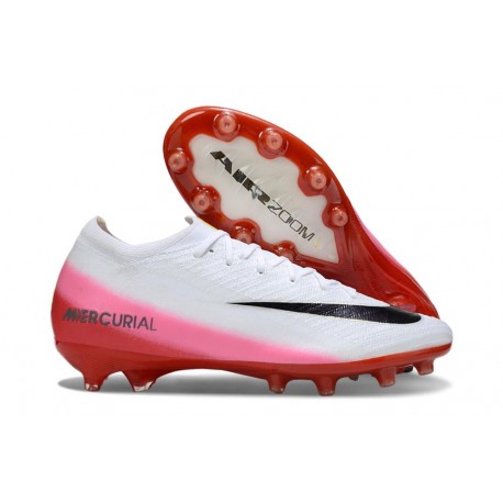 Nike Air Zoom Mercurial Vapor XVI Elite AG Universidad Rojo Blanco Oscuro Obsidiana