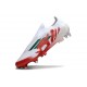 Botas Adidas F50 Elite Laceless SG Pro Blanco Rojo Verde