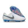 Botas Nike Tiempo Legend X Elite FG Blanco Azul Gris
