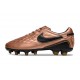 Botas Nike Tiempo Legend X Elite FG R10 Dorado Negro