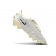 Botas Nike Tiempo Legend X Elite FG Blanco Plateada