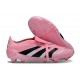 adidas Predator Elite Fold-over Tongue 25 FG Rosa Negro