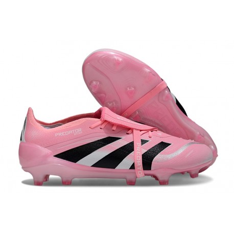 adidas Predator Elite Fold-over Tongue 25 FG Rosa Negro