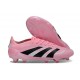 BOTINES DE FUTBOL adidas Predator Elite FG Rosa Negro
