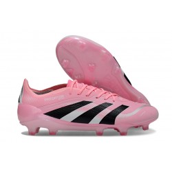BOTINES DE FUTBOL adidas Predator Elite FG Rosa Negro