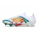 Botas de Futbol adidas F50 Elite FG Blanco Verde Dorado