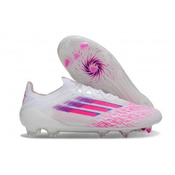 Botas de Futbol adidas F50 Elite FG Ftwr Blanco Rosa Lúcido Ftwr Blanco