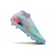 Botas de fútbol altas Nike Phantom 6 Elite FG Azul Blanco Negro