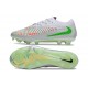 Botas Nike Phantom 6 Elite Low FG X EAFC Blanco Carmesí Vivo