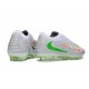 Botas Nike Phantom 6 Elite Low FG X EAFC Blanco Carmesí Vivo